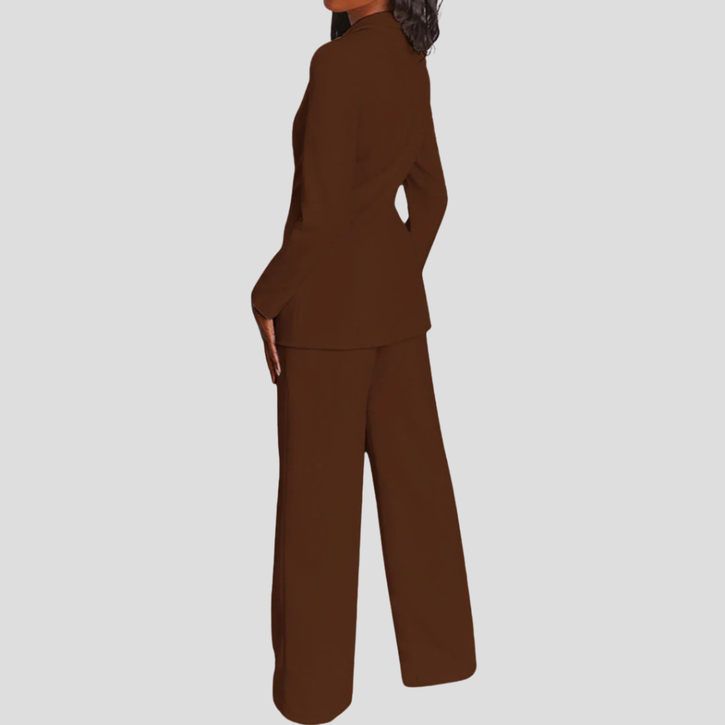 Women's Suit Jacket Pants Set