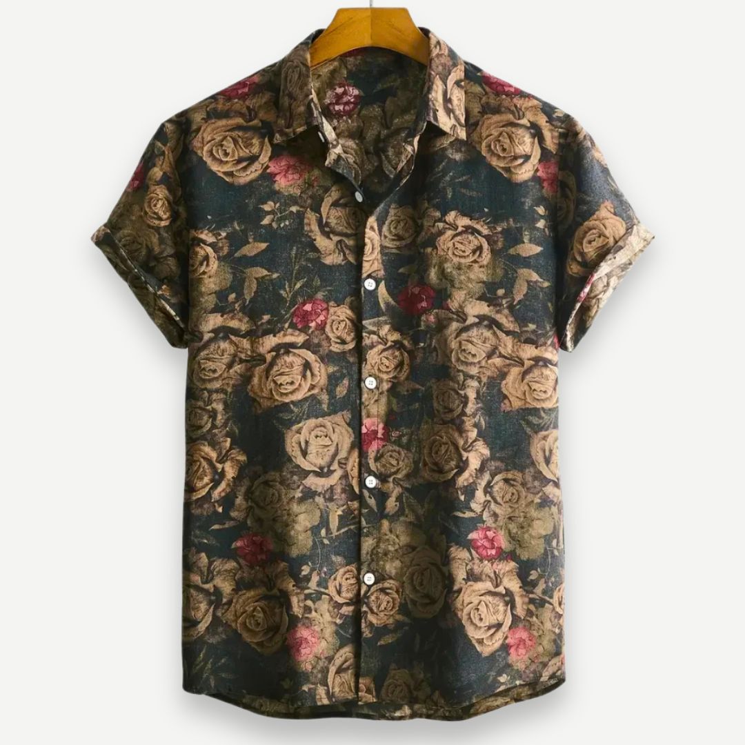 Golden Bloom Women's Shirt - Vonnera