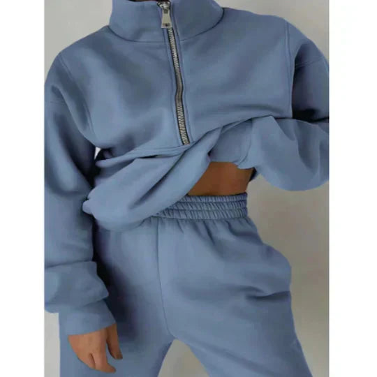 Women's Zipper Tracksuit Comfortable
