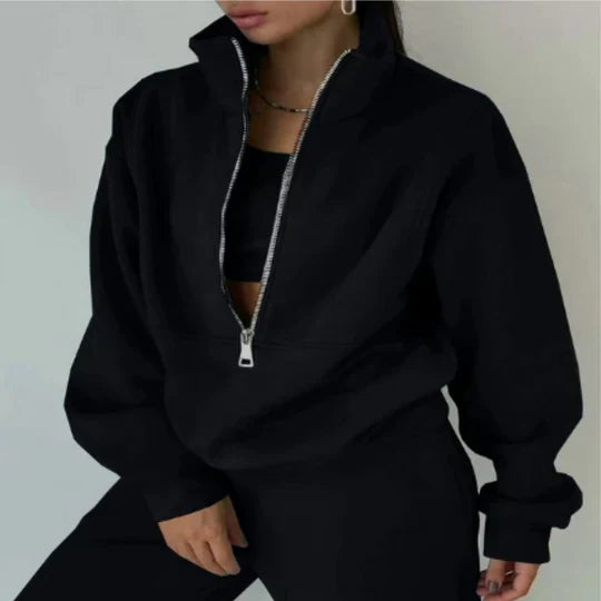 Women's Zipper Tracksuit Comfortable