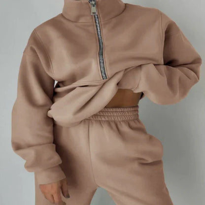 Women's Zipper Tracksuit Comfortable - Vonnera