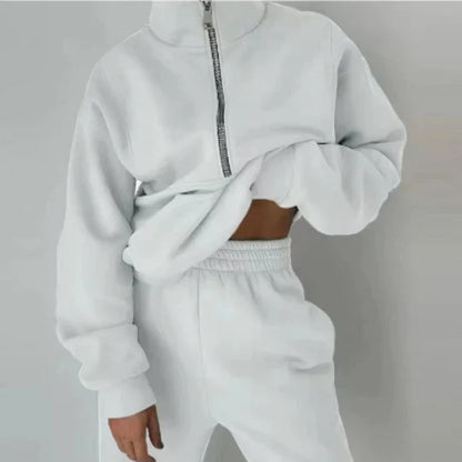 Women's Zipper Tracksuit Comfortable