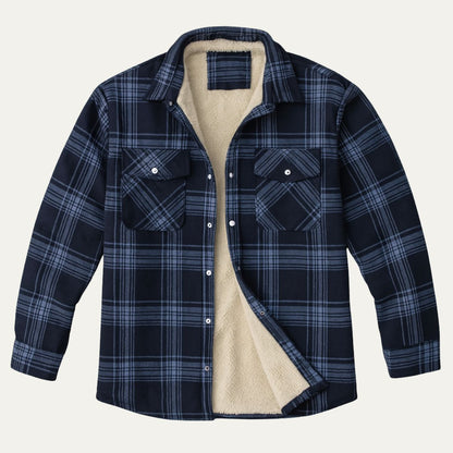 Men's Fleece Lined Outdoor Jacket - Vonnera