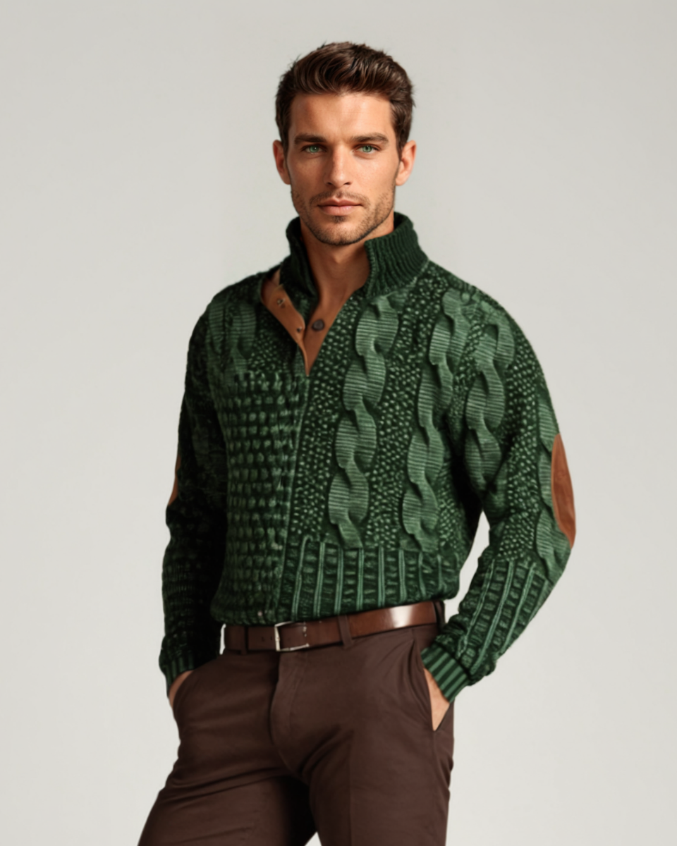Men's Knit Sweater Wool