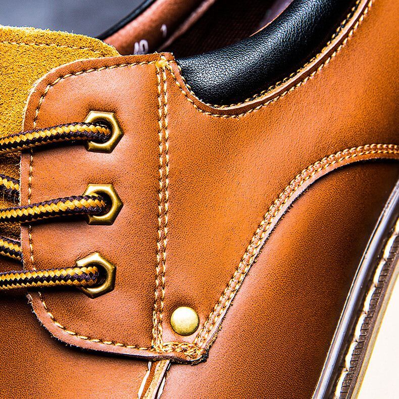 Men's Marcelo Retro Leather Shoes