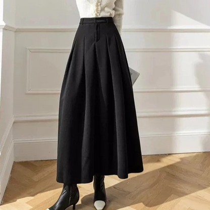 Women's Elegant Pleated Skirt - Vonnera
