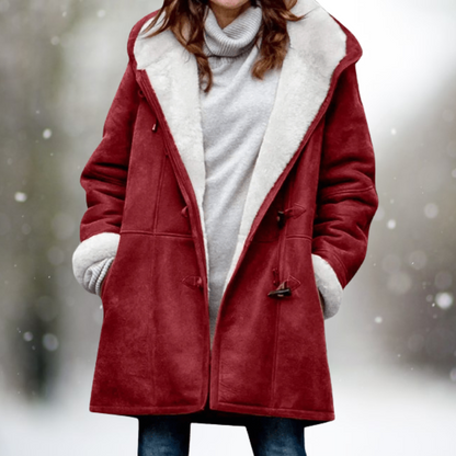 Women's Winter Coat Contrasting Lining