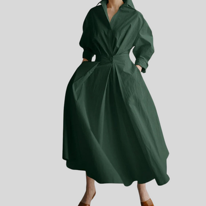 Women's Elegant Dress Refined Details - Vonnera