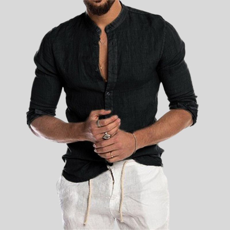 Men's Long Sleeve Casual Shirt Lightweight - Vonnera