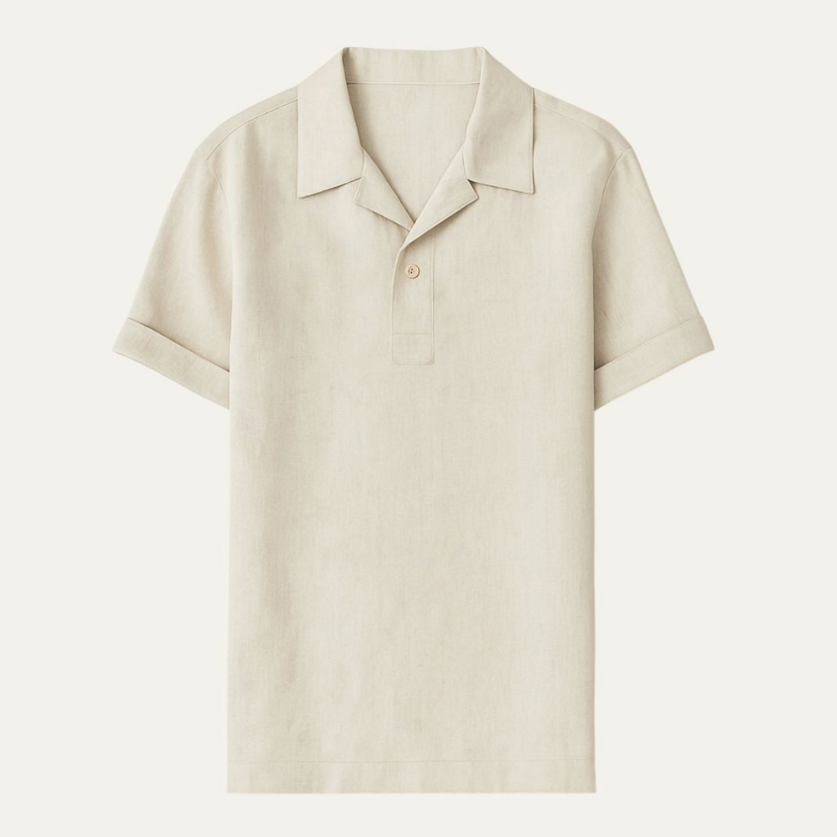 Thornton Men's Linen Polo Shirt - Vonnera