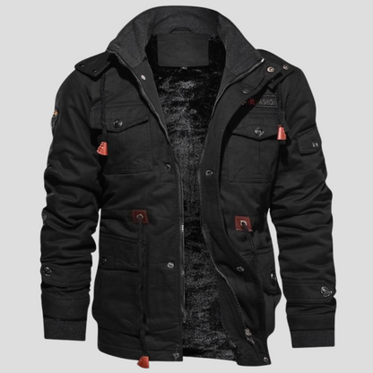 Men's Waterproof Jacket Insulated For Cold Weather - Vonnera