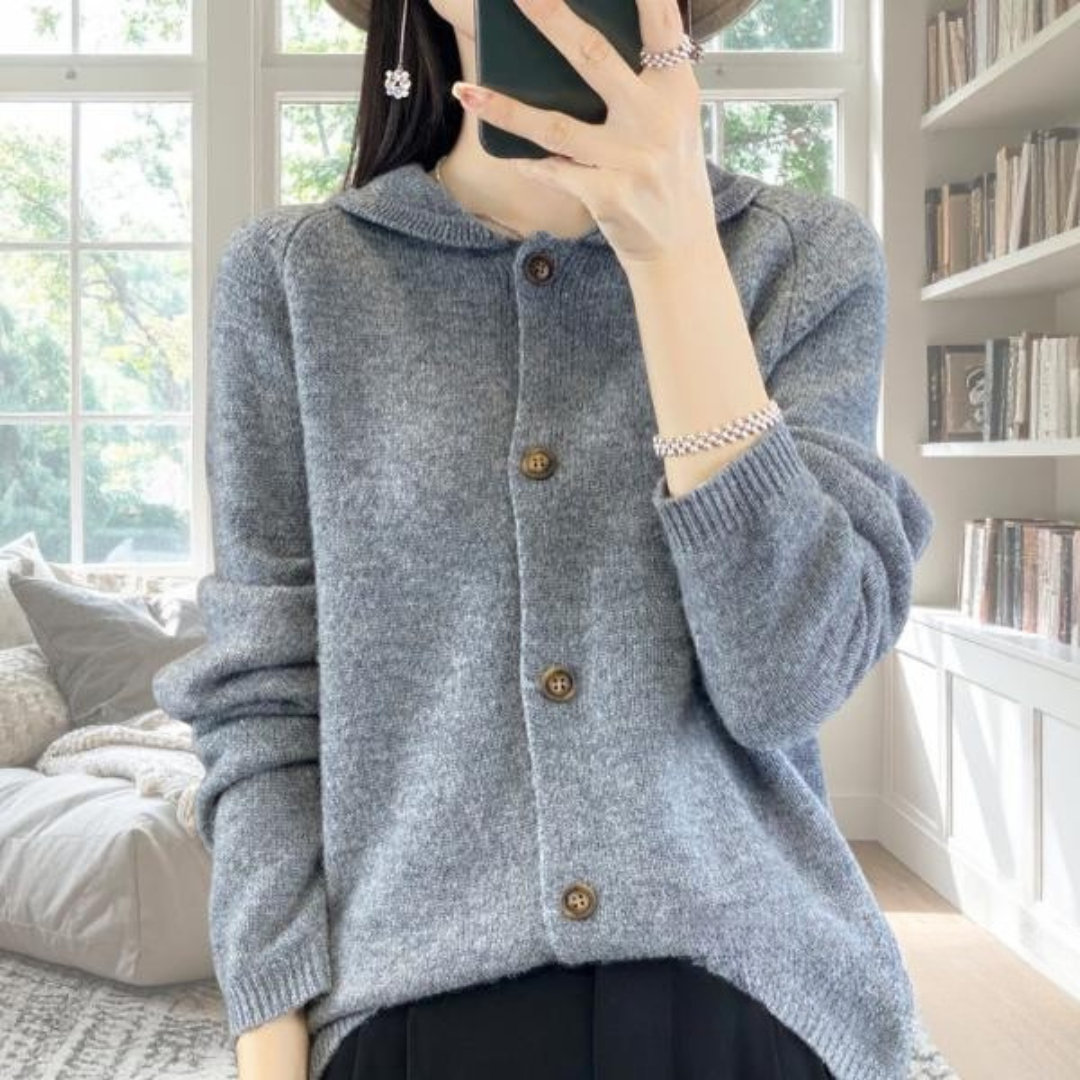 Women's Casual Knit Cardigan - Vonnera