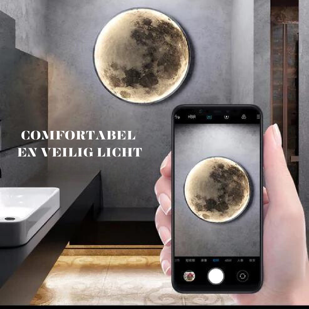 Moon Table Lamp Soft Glow Ambient Lighting