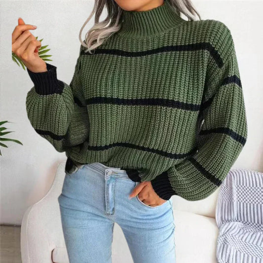 Women's Cotton Sweater Elegant Cut - Vonnera