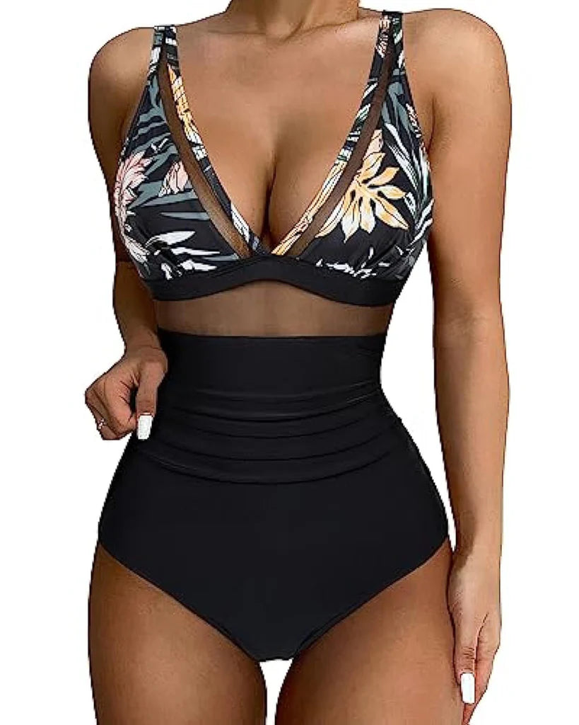 Women's One-Piece Swimsuit Flattering Fit