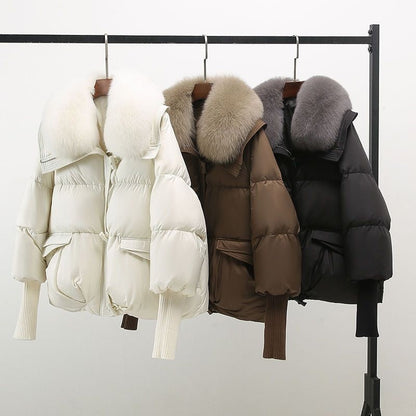 Women's Puffer Jacket Warm Winter Coat