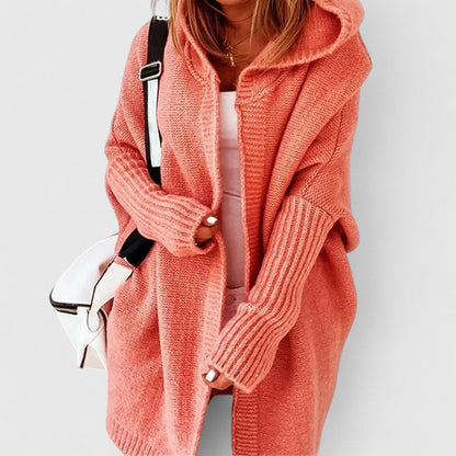 Women's Hooded Oversized Cardigan