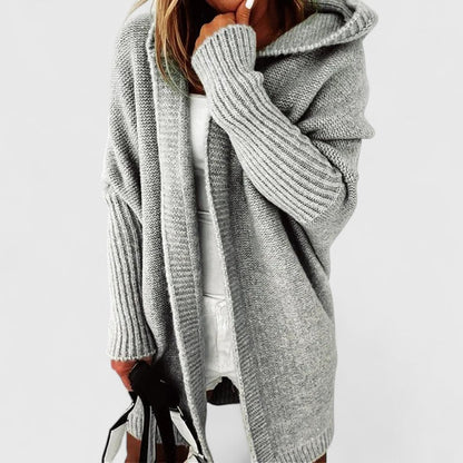 Women's Hooded Oversized Cardigan