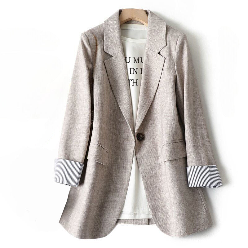 Valentina Rossi Women's Poly Blazer Jacket - Vonnera