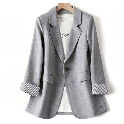 Valentina Rossi Verona Lyric Women's Blazer - Tailored Elegant Poly-Blend Jacket