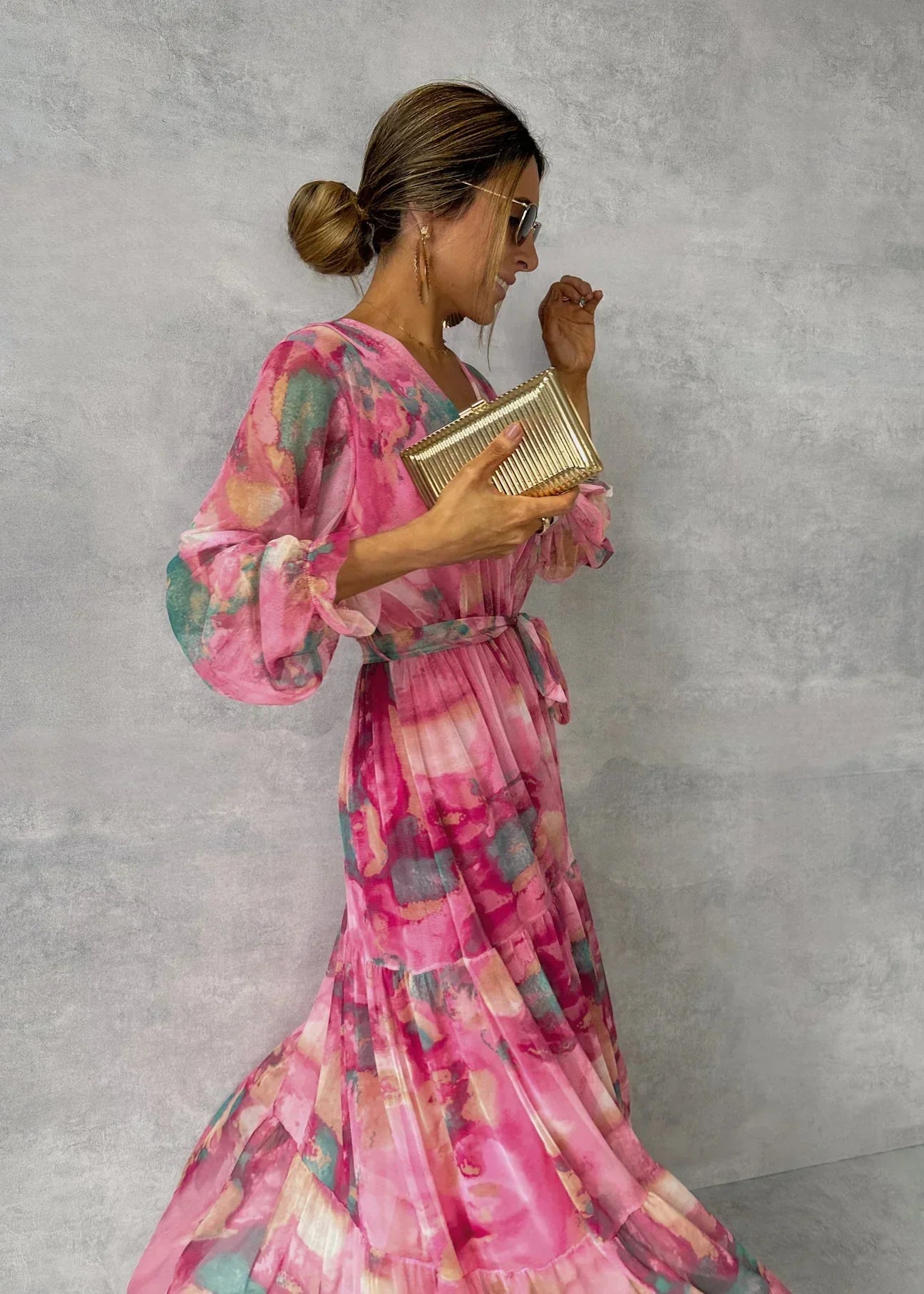 Women's Long Sleeve Summer Dress Breezy