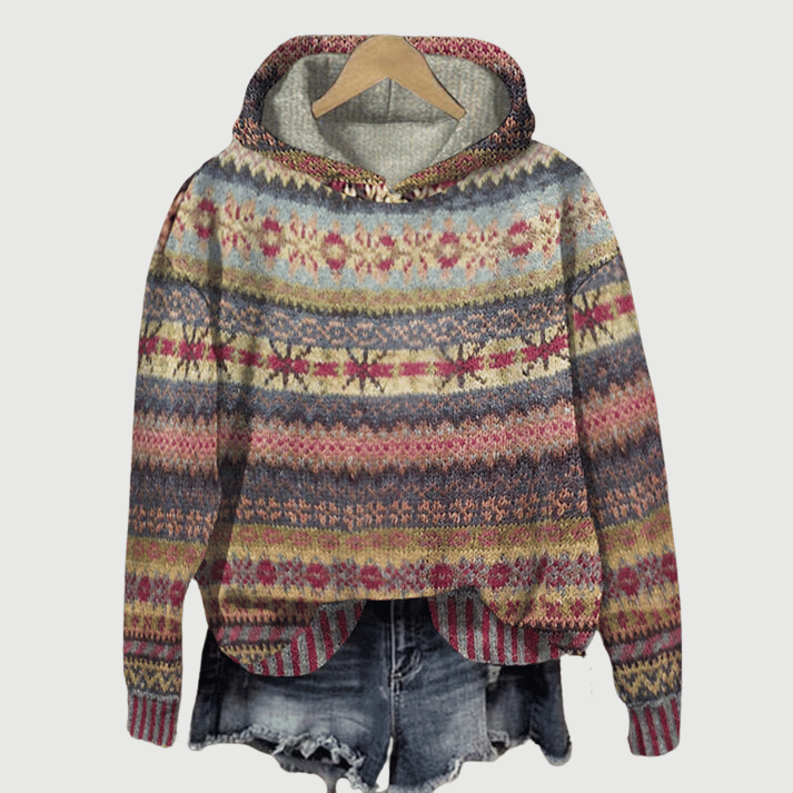 Women's Cozy Knit Sweater Warm Pullover - Vonnera