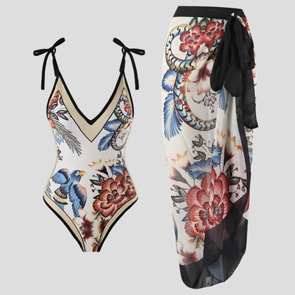 Women's Ruffled One-Piece Swimsuit - Vonnera