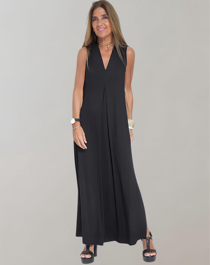 Women's V-Neck Maxi Dress Summer - Vonnera