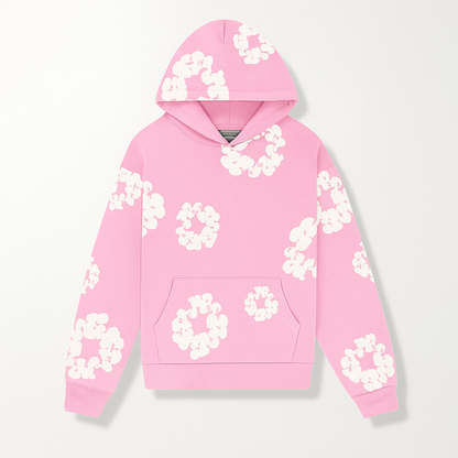 Warmood Women's Floral Tracksuit Pants Sweatshirt Set