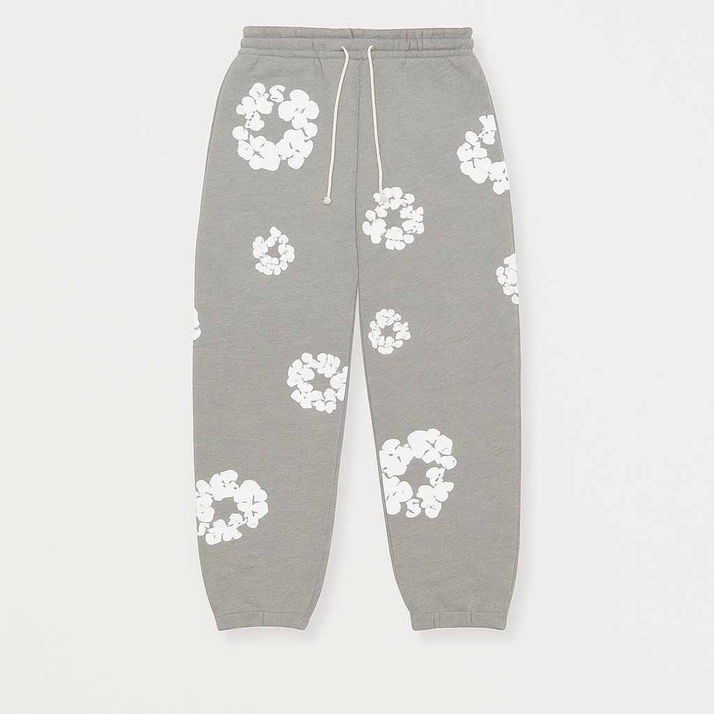 Warmood Women's Floral Tracksuit Pants Sweatshirt Set