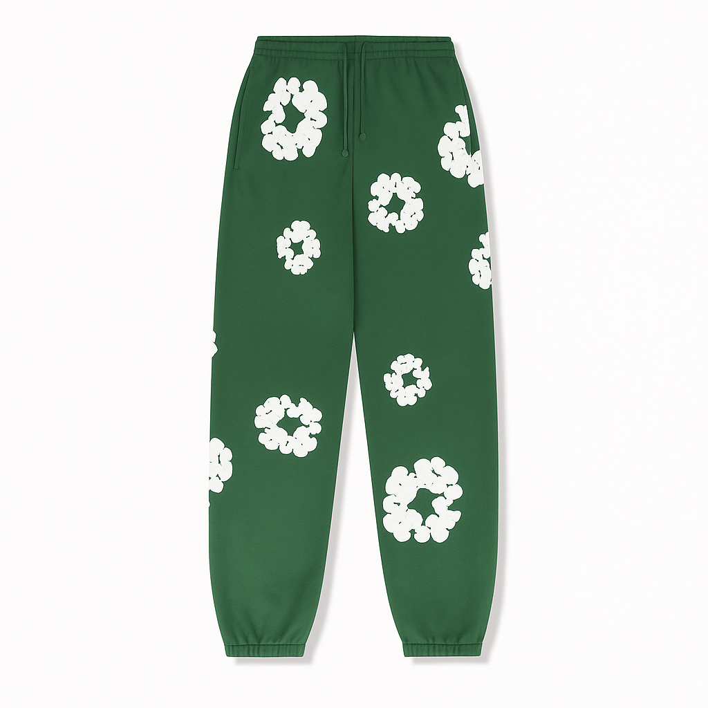 Warmood Women's Floral Tracksuit Pants Sweatshirt Set