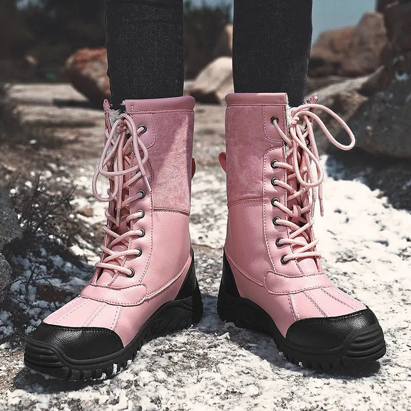 Women's Waterproof Fleece Boots - Vonnera