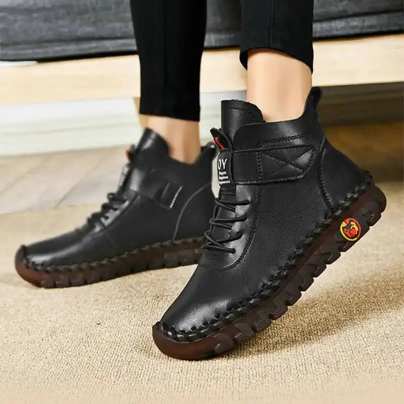 Women's Waterproof Lace-Up Boots Warm Comfortable - Vonnera