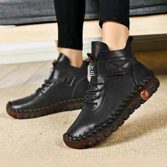 Women's Waterproof Lace-Up Boots Warm Comfortable - Vonnera