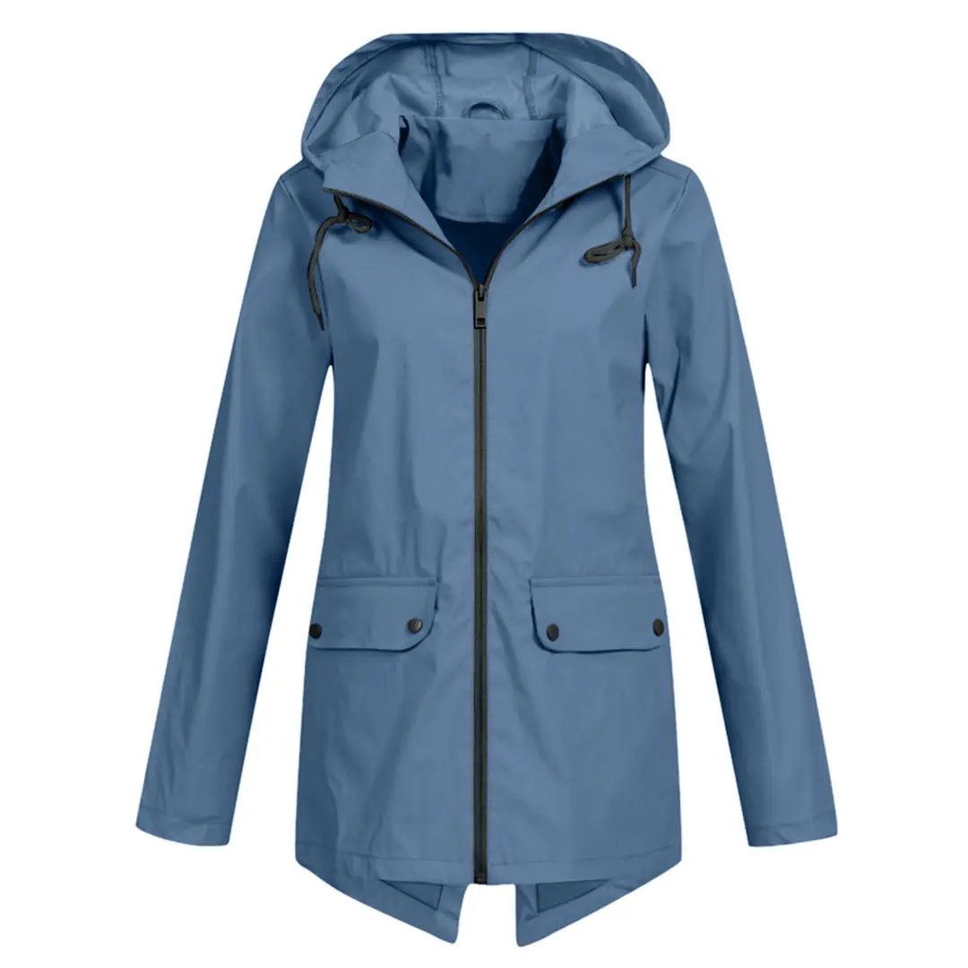 Women's Waterproof Long Jacket - Vonnera