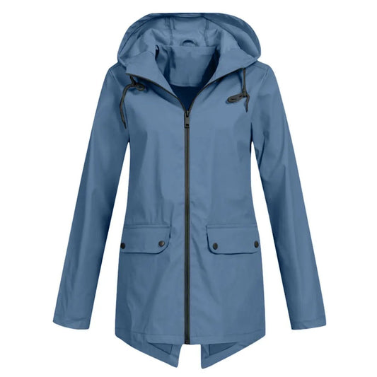 Women's Waterproof Long Jacket - Vonnera