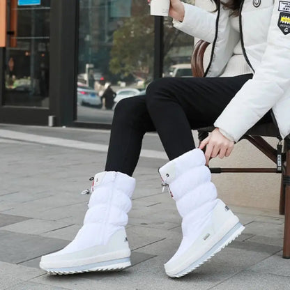 Women's Waterproof Mid-Calf Boots Winter - Vonnera
