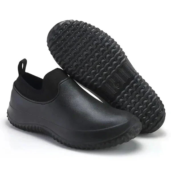 Men's Slip-On Work Shoes Water-Resistant