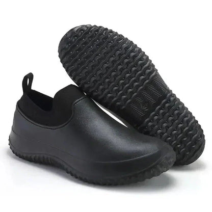 Men's Slip-On Work Shoes Water-Resistant