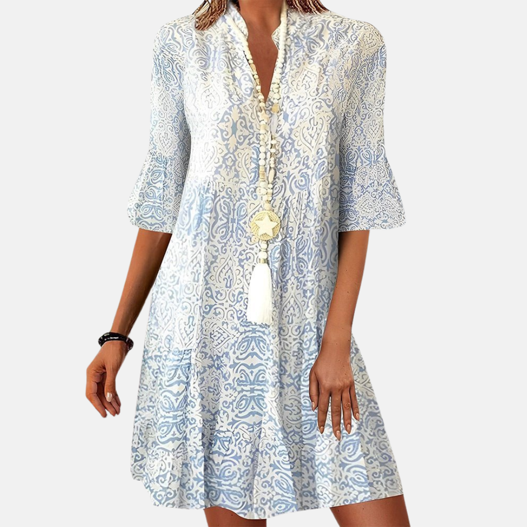 Women's Short Elegant Dress - Vonnera