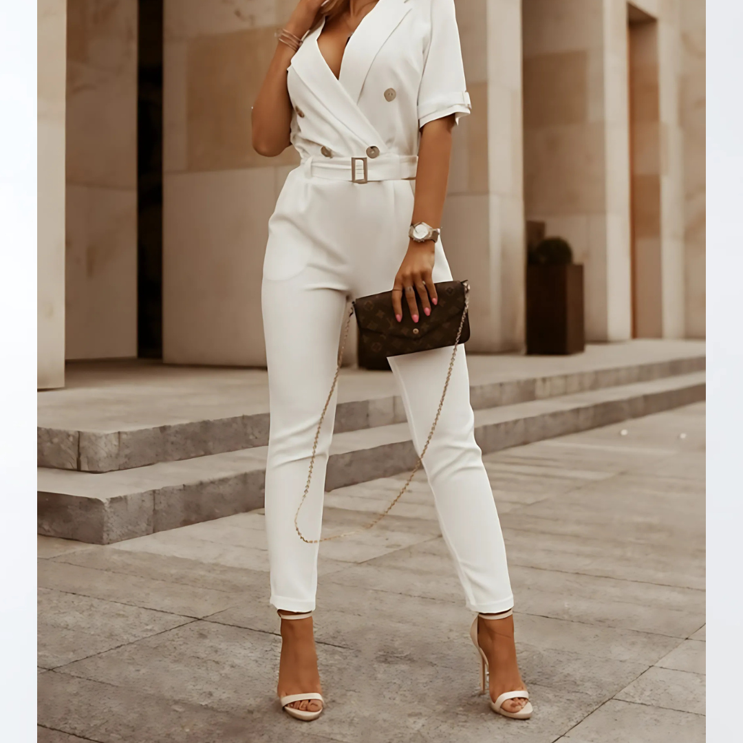 Women's Jumpsuit Belted
