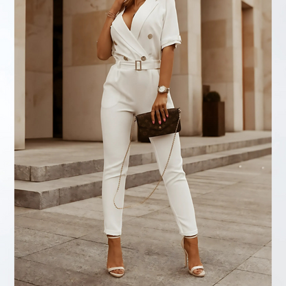Women's Jumpsuit Belted