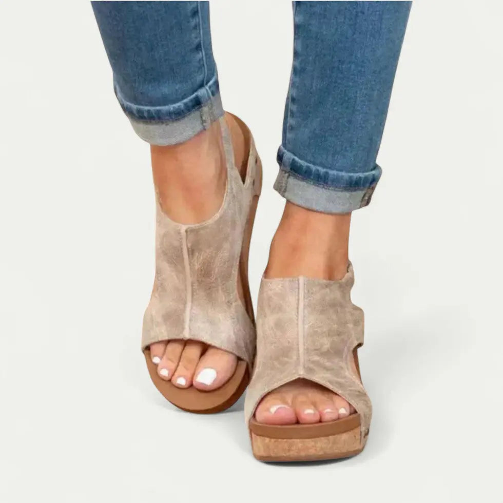 Women's Wedge Sandals Comfortable Support - Vonnera