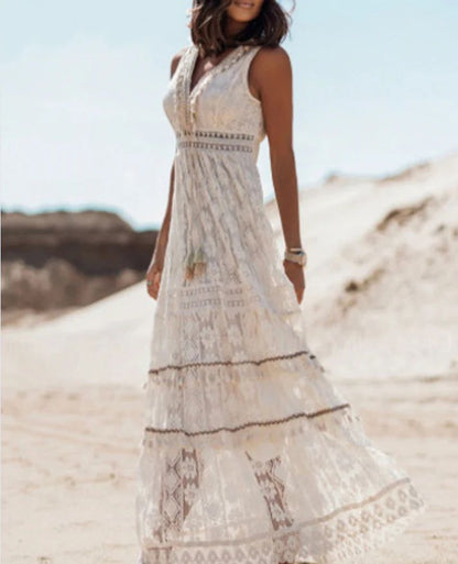 Women's Boho Maxi Dress