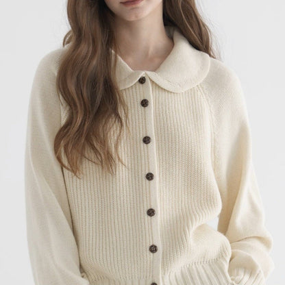 Women's Long Sleeve Cardigan Soft Knit