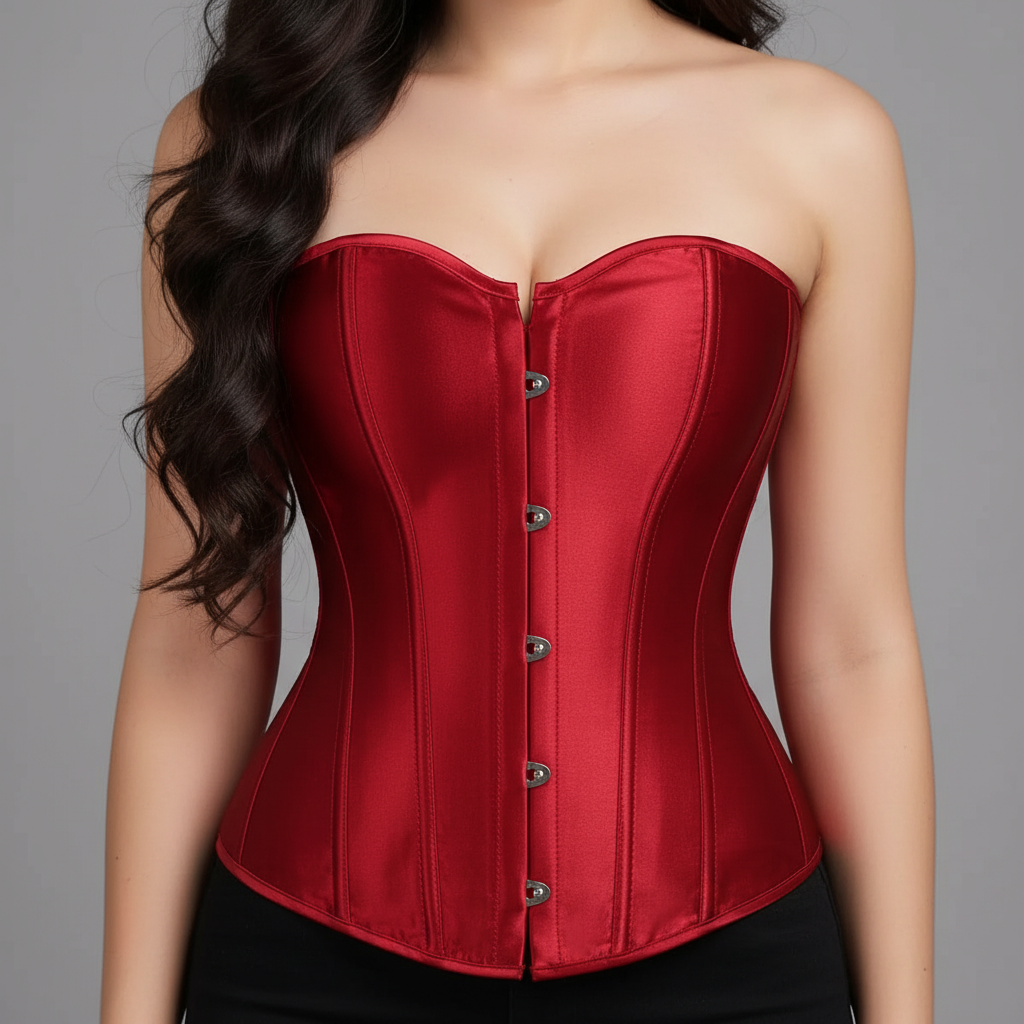 Women's Satin Corset Bustier