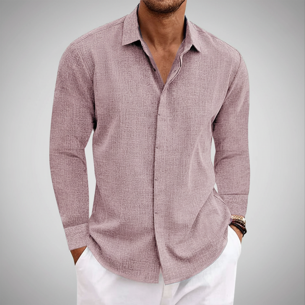 Men's Collared Full Sleeve Shirt