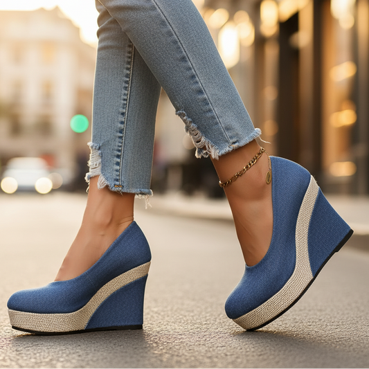 Novella Women's Wedge Slip On Shoes - Vonnera