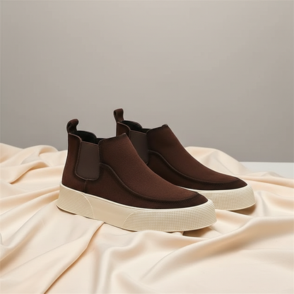 Men's Suede Chelsea Boots - Vonnera