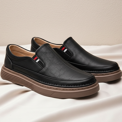 Vivana Mens Leather Loafers